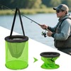 Fishing Basket for Caught Fish - Foldable Net for Live