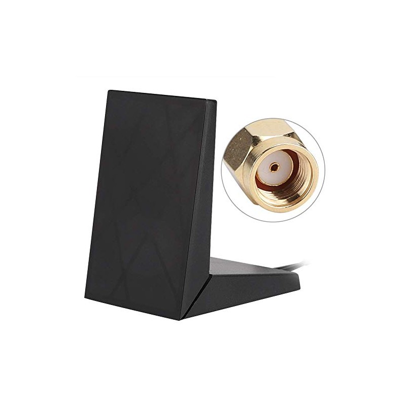 8dBi 2.4GHz 5GHz Banda Dual Antena WiFi Conector RP-SMA Dual