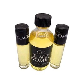 CM-ENTERPRISES BLACK WOMEN Perfume/Body Oil (2oz  + 2.  1/3oz Bottles ) BEST QUALITY GUARANTEED