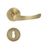 DOMINO DOOR HANDLE SET NOVA-R M3 BRONZE BB / LOCK