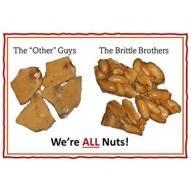 Brittle Brothers Nashville Hot Peanut Brittle - 5 oz Gift Bag - Gourmet Candy