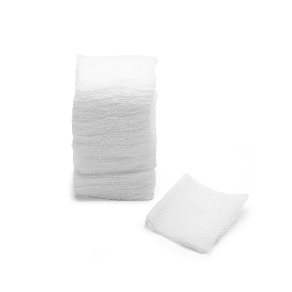 MediChoice Gauze Sponge, 8-Ply, Non-Sterile, Hypoallergenic, 2x2 Inch, White, 1314GZ2501 (Case of 5000)