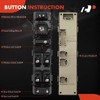 A-Premium Master Power Window Switch Compatible with Hummer H2 2003