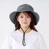 Nifty Colors Rain & UV Hat, Mountain Blackout UV Rain