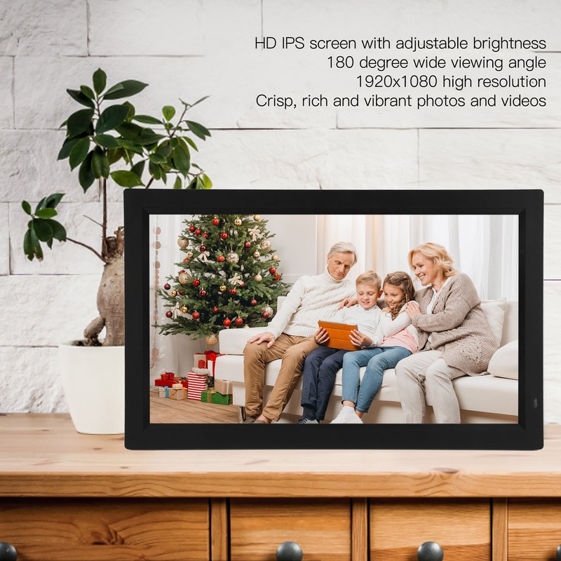 21.5 Inch Digital Photo Frame IPS Screen 1920x1080 HD Advertising