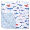 Stephen Joseph, Muslin Stroller Blanket, Shark
