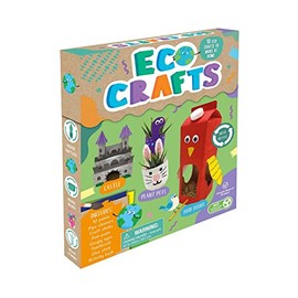 Eco Crafts: Reduce and Reuse Items from Your Home to Create Amazing Crafts