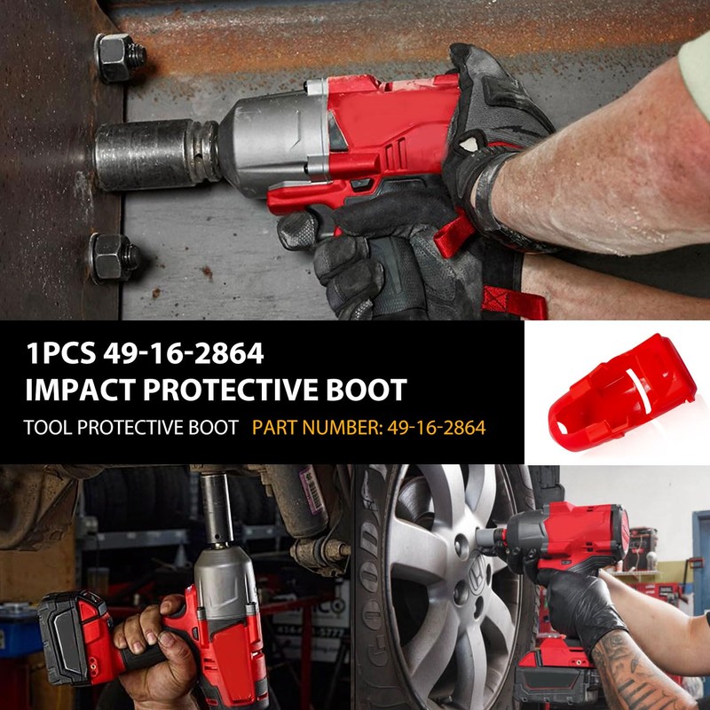 deawater 1pcs 49-16-2864 Impact Protective Boot for 18V 3/4" FUEL