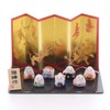 Nakanihon Pottery (Nakanihon Toki), Seven Lucky Gods Ornament, Can Be Decorated with Little