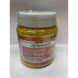 herboganic Turmeric Sea Moss Gummies 60 Gummies EXP:10/2025