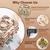 3D Wooden Puzzle for Adults Music Box – DIY Mechanical