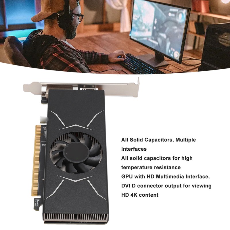 1050TI 4GB Graphics Card Professional GDDR5 128bit HD Multimedia Interface