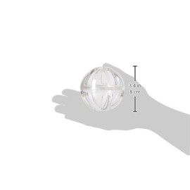 FORZENA Bearded Dragon Feeder Toy Reptile Foraging Ball Lizard Enrichment Interactive Toy Reptile Terrarium Tank Decor for Lizard,Chameleon Small Animals (3.4 Inch)