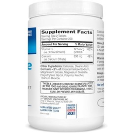 21st Century Calcium Citrate + D3, 400 Tablets Per Bottle (2 Pack)
