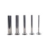 Hakka 5 Sizes Stuffing Tubes for Sausage Stuffer Stainless Steel Filling Funnels