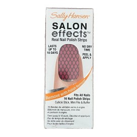 Sally Hansen Salon Effects Real Nail Polish Strips 16 Strips - Wishnets