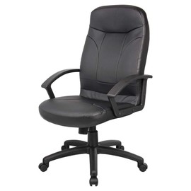 Boss Office Products B8401, Boss High Back Leatherplus Chair