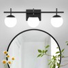 ZSMIHDOH Bathroom Light Fixtures Over Mirror, Mid Century Modern Bathroom