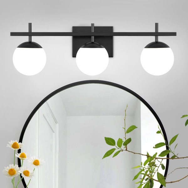 ZSMIHDOH Bathroom Light Fixtures Over Mirror, Mid Century Modern Bathroom