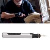 Electric Engraving Pen Aluminum Alloy Silver Mini Micro Engraver with