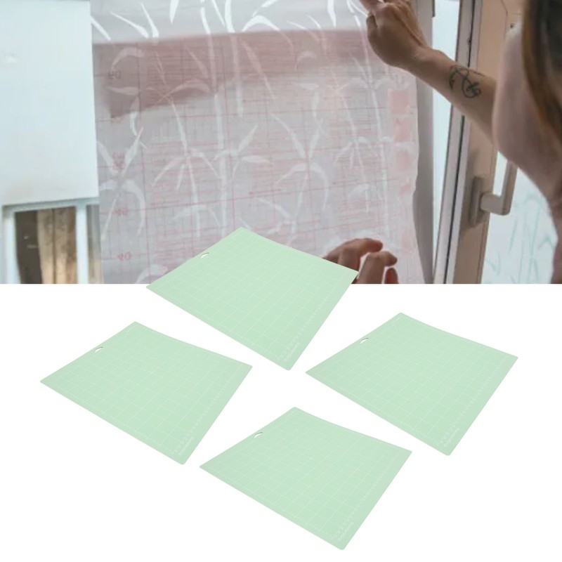 4pcs PVC Cutting Mats Multipurpose Reusable Cutting Mats for Crafts