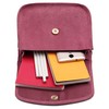 J. Wilson London Satchel Bag Women Leather Crossover 2 litres