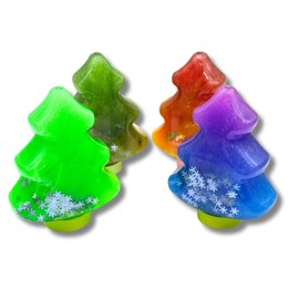 Lovin Slime - 1 x Winter Tree 130ml, Random Colour, Fidget Toys Stretchy Anti-Stress Slime - Squishy Kids Slime for Party Bags Fillers - Fun and Relaxing Playtime Activity