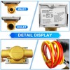 For Honeywell V8043e1012 Zone Valve, 3/4" Sweat Zone Valve replacement