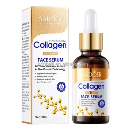 Kit Sadóer Collagen Mascarilla Crema Ojos Sérum Facial Todo Tipo Piel