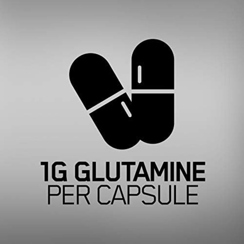 Optimum Nutrition L-Glutamine Muscle Recovery Capsules, 1000mg, 240 Count (Package