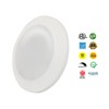 Westgate Lighting 15W 6 Inch Dimmable Disk LED Light Recessed