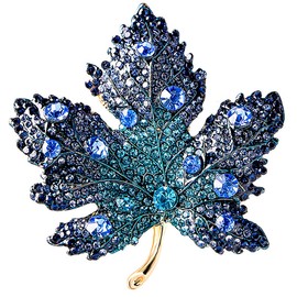 Flower Band Brooch, Vintage Elegant Unique Crystal Brooch, Fashion Rhinestone Brooch, Pin Badge, Accessories Jewellery Gifts, Rhinestone Kno, Metal