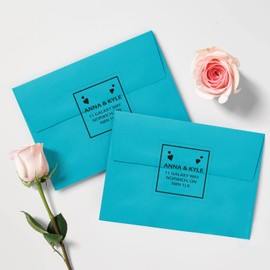 Avery Clear Square Labels, 1½” x 1½” Clear Mailing Labels, for Laser/Inkjet Printers, 240 Labels, Edge-to-Edge Print, Permanent, (7670), Made in Canada