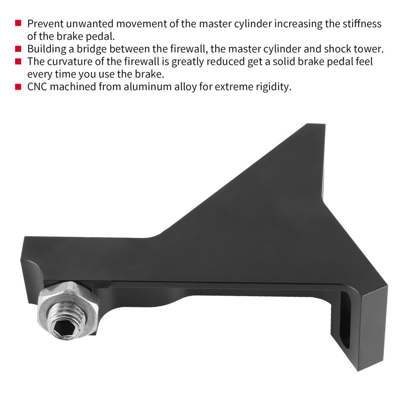 Master Cylinder Support Brace Brake Stiffness Bracket Fit for Subaru