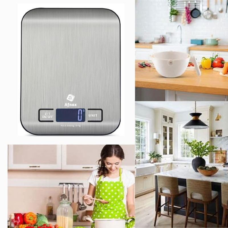 Afnax Digital Kitchen Scale, Food Scale, Weight Scale, Weighing Food