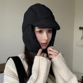 Unisex Padded Winter Camping Thermal Earflap Balaclava Hat (LF2871) - One Size Fits All Yard Grey 3ea