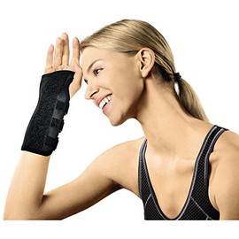 SPORLASTIC MANU-HIT CARPAL 07233 Carpal Tunnel Syndrome Orthosis Left Size L Black