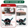 SYITCUN 20” Christmas Tree Stand for Artificial Trees, Foldable Metal