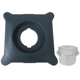 Vicue Upgraded Blender Latching Lid Replacement for Blendtec-Commercial WildSide+ & FourSide Jars,Crafted with High-grade TPE,Blender Vented Latching Cover Replaces Part for Blendtec # 40-310