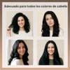 Meidu Champú Teñir Cabello Cubrir Canas Tinte Negro Natural Mujeres