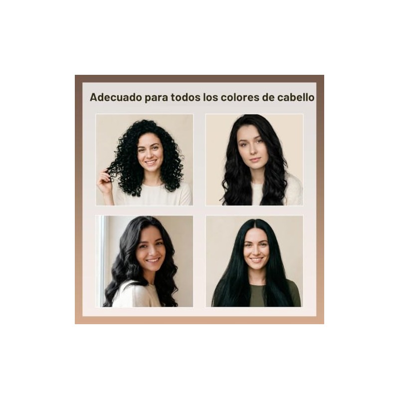 Meidu Champú Teñir Cabello Cubrir Canas Tinte Negro Natural Mujeres