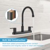 Cinwiny 8 Inch Centerset Kitchen Faucet for Sink 3 Hole
