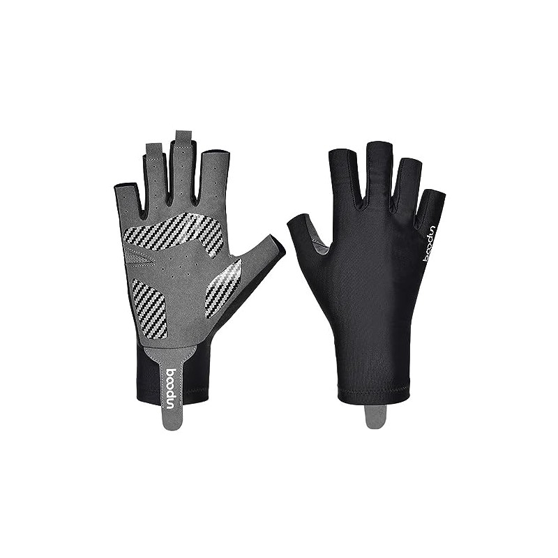 Fishing Gloves, UV Protection, Summer Thin, Breathable, Unisex, Anti-slip (M,
