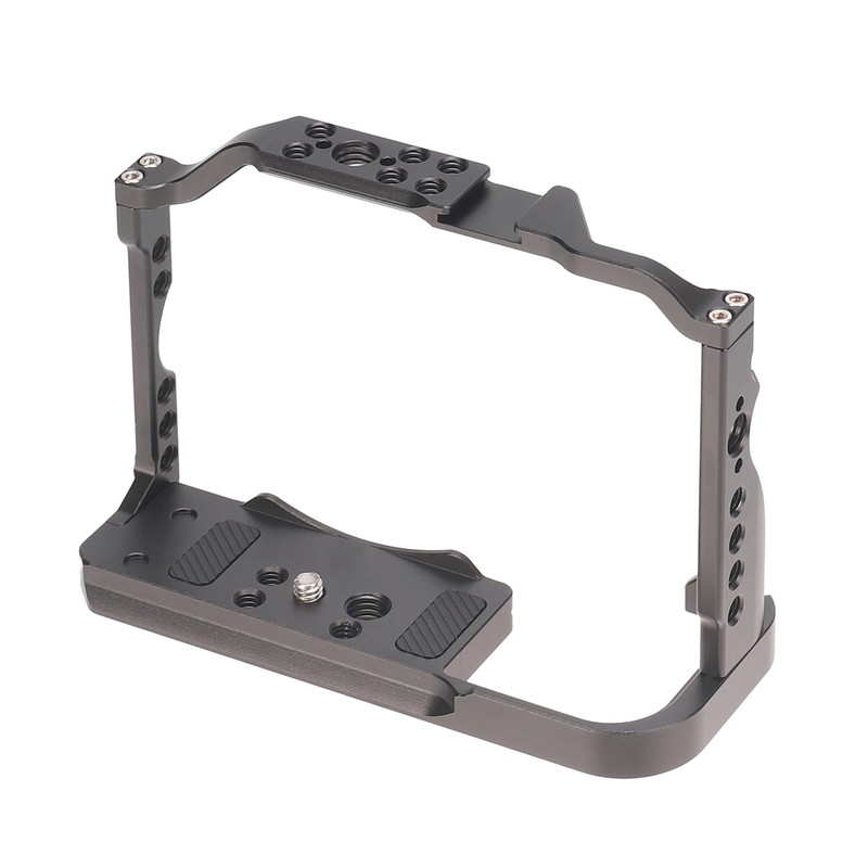 EOS R8 Camera Cage with Top Carry Handle, Hersmay Aluminium