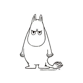 Moomin [Big Seal] Die Cut Vinyl Sticker/Moomin Angry Norse