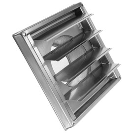 TEHAUX 1Set Stainless Steel Exhaust Vent Cover Durable Wall Vent Hood for Exterior Use Air Vent Grille for Kitchen and Bathroom Ventilation Weather Resistant Design