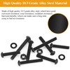 25 Pieces M6 x 35mm Button Head Socket Cap Screws,