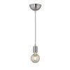 Trio Leuchten Cord 310100107 Pendant Light Metal Nickel Matt Excl.