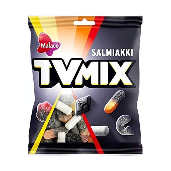 Cloetta Malaco TV Mix Salmiakki Rubbery 15 Pack of 280