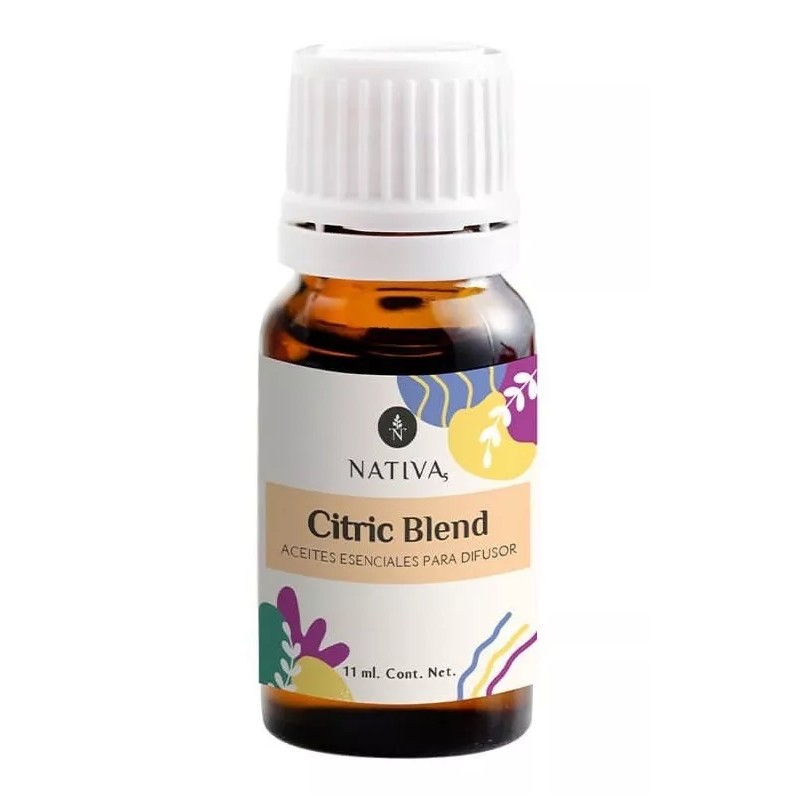 Nativa5 Aceites Esenciales Cítricos Vitalidad Aromaterapia Difusor